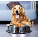 Comedouro Bebedouro Inox Antiderrapante Para Pet Cachorro Gato Porte Pequeno Médio Grande