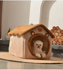 Casa Para Cães E Gatos, Mantenha Aquecido, Adequada Para Todas As Estações, Lavável Removível, Suprimentos Para Animais