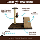 Arranhador Gato Poste com Rampa Mola Maluca com Brinquedo Exclusivo