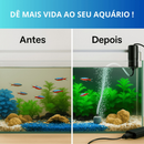 Bomba De Oxigênio/Ar Compressor Filtro USB Portátil Para Aquario De Peixes 12v Silencioso