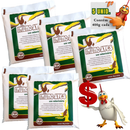Imuno Aves 400g 5unid. Homeopático para Tratar Infecção Aves Galinhas