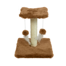 Arranhador para gato poste de sisal com Duas Bolinhas - MIUPET