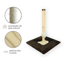 Kit dois Arranhador de Sisal Gato e Brinquedo Mola Maluca MIUPET