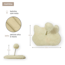 Kit dois Arranhador de Sisal Gato e Brinquedo Mola Maluca MIUPET