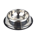 Comedouro Pote Comida Ração Água Pet Cães Gatos Inox Antiderrapante - Comedouro para Cachorro Inox