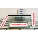 Aquário de peixes 20 Litros 40x20x25cm | Ideal para Peixes Ornamentais Vidro 3mm Produto já montado