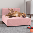 Cama Box Pet D28 Suede 80 e 60cm