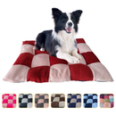 Almofada Pet 50x60 cachorro Gato Cama Conforto Colchonete Quadriculado