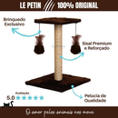 Arranhador Para Gatos Poste com Brinquedo Gato Duplo Exclusivo