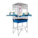 VIVEIRO GAIOLA CALOPSITA GAIOLAS PARA PÁSSAROS AVES TRIPLEX JEL PLAST GRANDE (ATENÇÃO DOIS MODELOS NO ANÚNCIO)