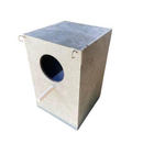 Ninho Vertical MDF Pstacídeos Para Calopsita Ring Neck Rosela Red Rumped Agapornis Gaiola e Viveiro