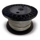 Cabo de Aço 4,8mm 3/16 6 X 7 100 Metros Alma Fibra Galvanizado Trançado