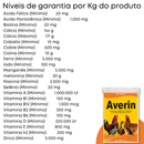 Suplemento Vitamínco Aminoácido E Mineral Para Frango Galinha Aves Averin 1Kg Tratamento Coccidiose