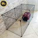 Cercado Para Coelho 60cm de Altura Com Teto