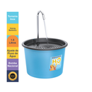 Fonte Bebedouro H2O Plus para Cães e Gatos de 1.5 Litros com Torneira Inox