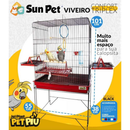 VIVEIRO GAIOLA CALOPSITA GAIOLAS PARA PÁSSAROS AVES TRIPLEX JEL PLAST GRANDE (ATENÇÃO DOIS MODELOS NO ANÚNCIO)