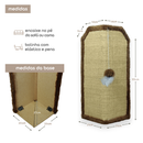 Arranhador Gato Proteção Canto De Sofá Base Interna Brinquedo KIT 2 Unidades - Miupetz Store