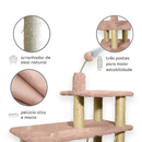 Arranhador Para Gatos 3 Bases - Miupet