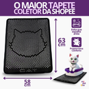 Tapete Coletor de Areia Para Gatos Higiênico Cat - Mypetone