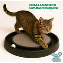 Arranhador para Gatos Redondo com Bolinha Interativo Relax Antiestresse Brinquedos para Gatos