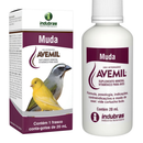 vitaminas suplemento aves passaros avemil reprodução calcio mineral penas ferro 20 ml plumas muda