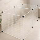 Gaiola de tratamento grande para gatos Cercado para coelhos com teto ou fundo - 60x1.20