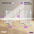 Portão Pet Grade Para Cães Crianças Proteção para Bebês Acompanha Extensor 75c-85Cm e 85-95cm