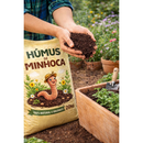 Humus de Minhoca Organico - 2kg, 5kg, 10kg e 20kg - Flores, Vasos, Hortas e Jardins