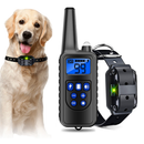 Coleira Colar Adestramento Cães Cachorro Recarregável com controle impermeável Cão grandeCão pequeno
