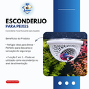 Esconderijo Flutuante para Peixes Betta Toca para Aquário Cama Folha Descanso Aquarismo Decoração