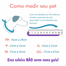 Coleira para Cães Yoo Pets com Plaquinha Gravada Nome e Telefone Sem Fecho