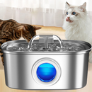 Bebedouro Para Gatos Inox Newpet 3.2L