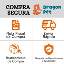 Rasqueadeira para Cachorro Gato Pet Escova Autolimpante com Botão Tira Pelo Removedor de Pelos Fácil