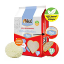 Kit Areia Higiênica Biodegradável Great Pets Gatos 4 Kg (2 pacotes de 2 kg) - Grãos Finos Fino Gato