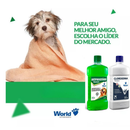 01 Shampoo Clorexidina 01 Antiparasitário Shampoo Cães 500ml