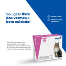 Vermicats 600MG 4 Comprimidos Vermífugo Para Gatos Felinos
