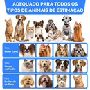Kit de limpeza para cães 7 em 1 Aspirador de Pelos Pet Animais de estimação com 4 pentes de cabelo aspirador