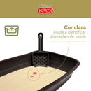 Areia Biodegradável Kadi Grãos Finos Gato 12 KG Grão Cat Milho Mandioca Bio (3 pacotes de 4 kg)