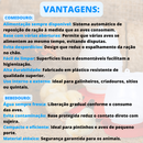 Comedouro 3,5 Kg e Bebedouro 2 L Alimentador Automático Aves Galinha Pintinho Granja Galinheiro