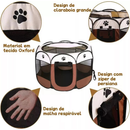 Casinha de cachorro grande portátil dobrável para cachorros e gatos resistente
